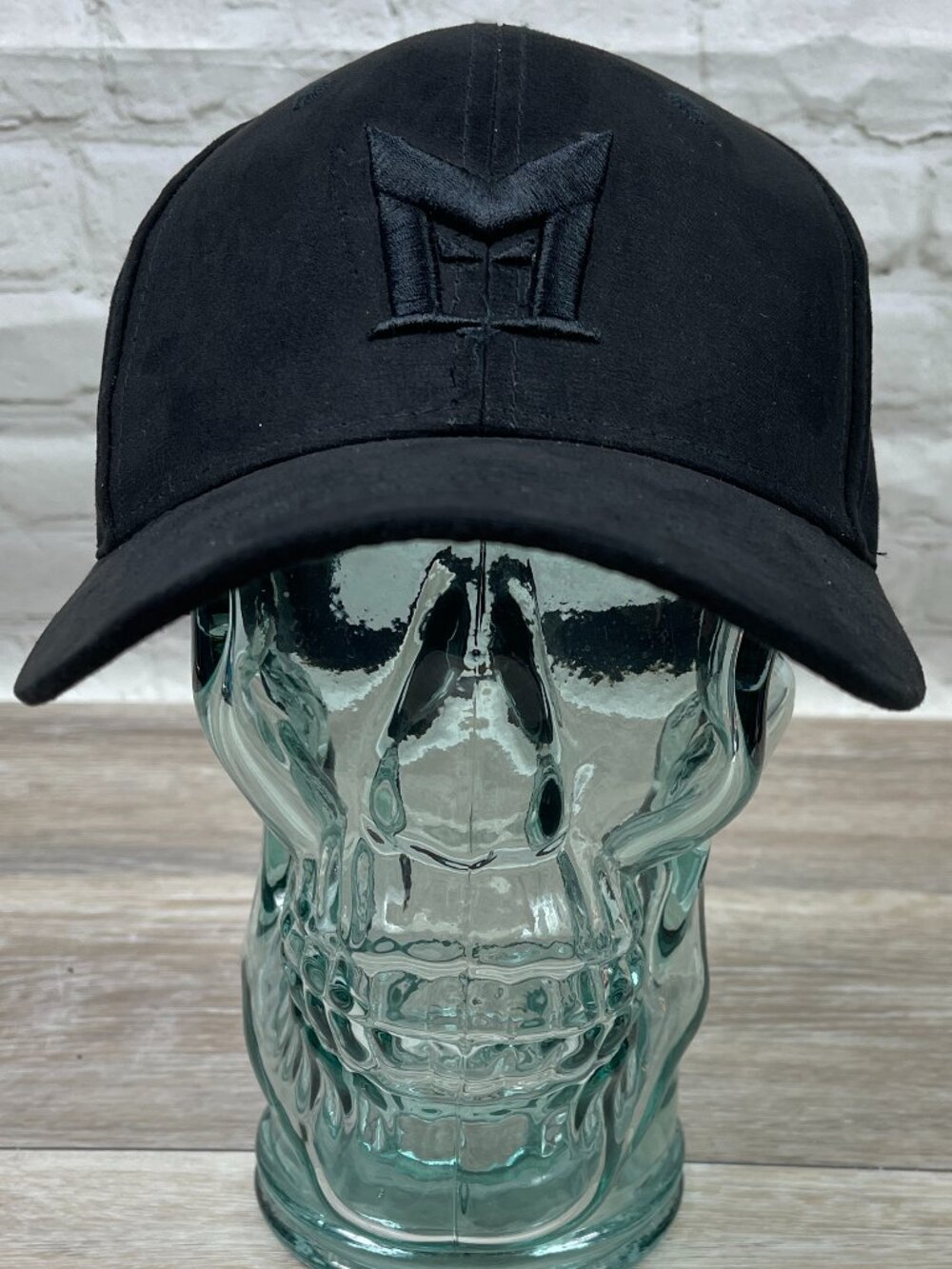 MEPHISTO BLACK ON BLACK STRAP BACK HAT CAP